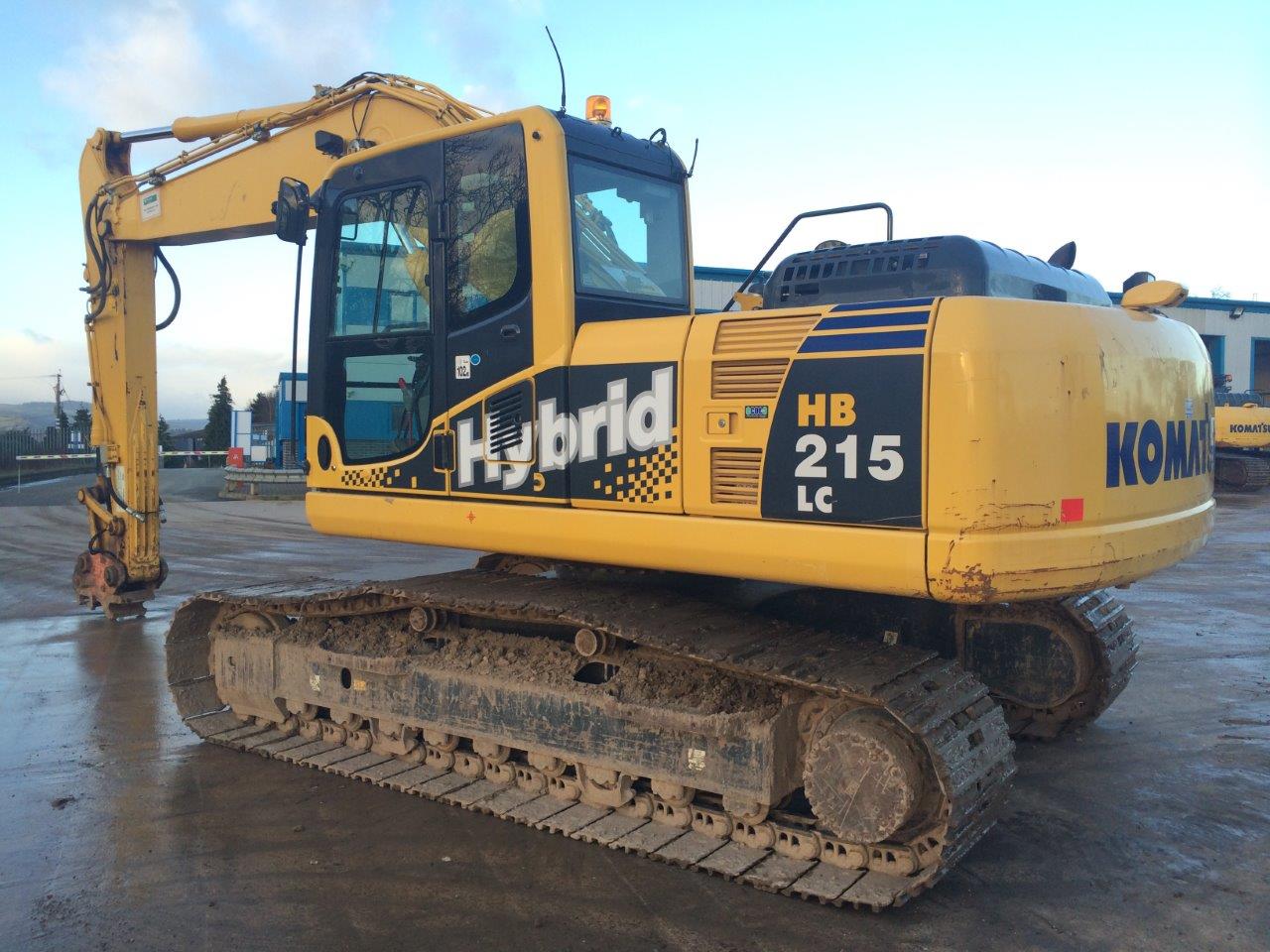 Komatsu HB 215 LC Hybrid excavator Ridgway Rentals