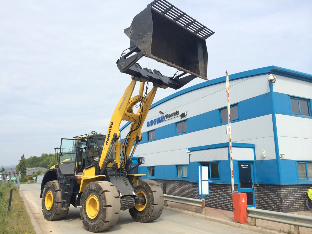 Komatsu Wa Waste Spec Wheeled Loading Shovel Ridgway Rentals Ltd