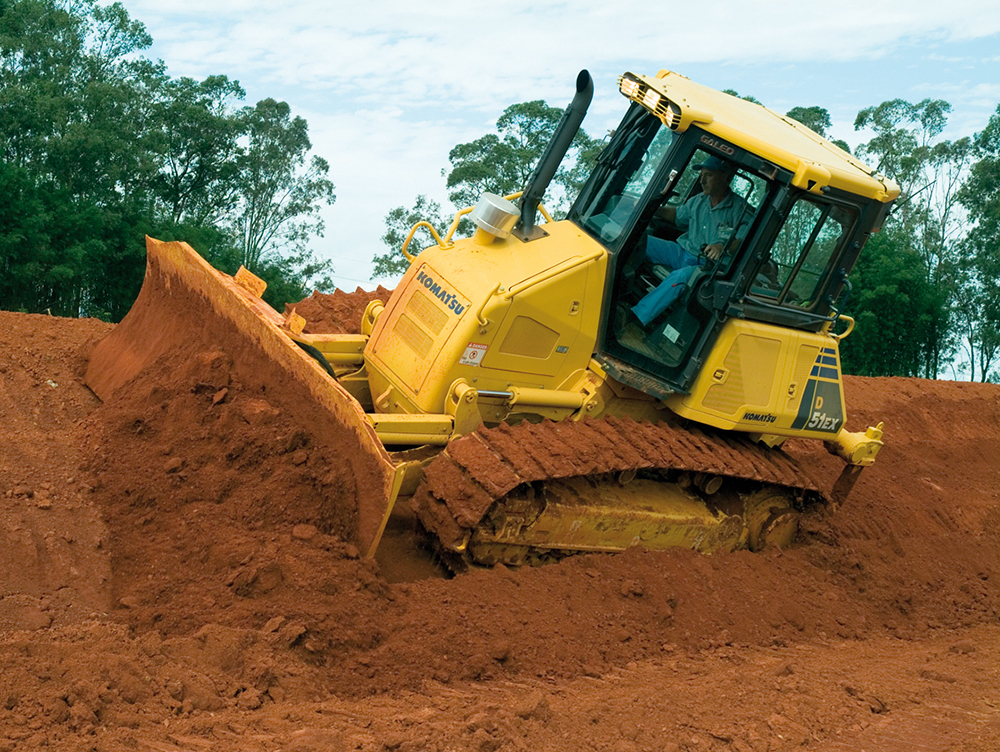 Komatsu D Px Ton Dozer Hire From Ridgway Rentals