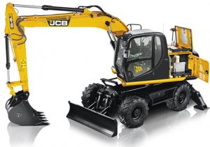 Wheeled Excavator Hire | Rubber Duck Hire | Ridgway Rentals Ltd.