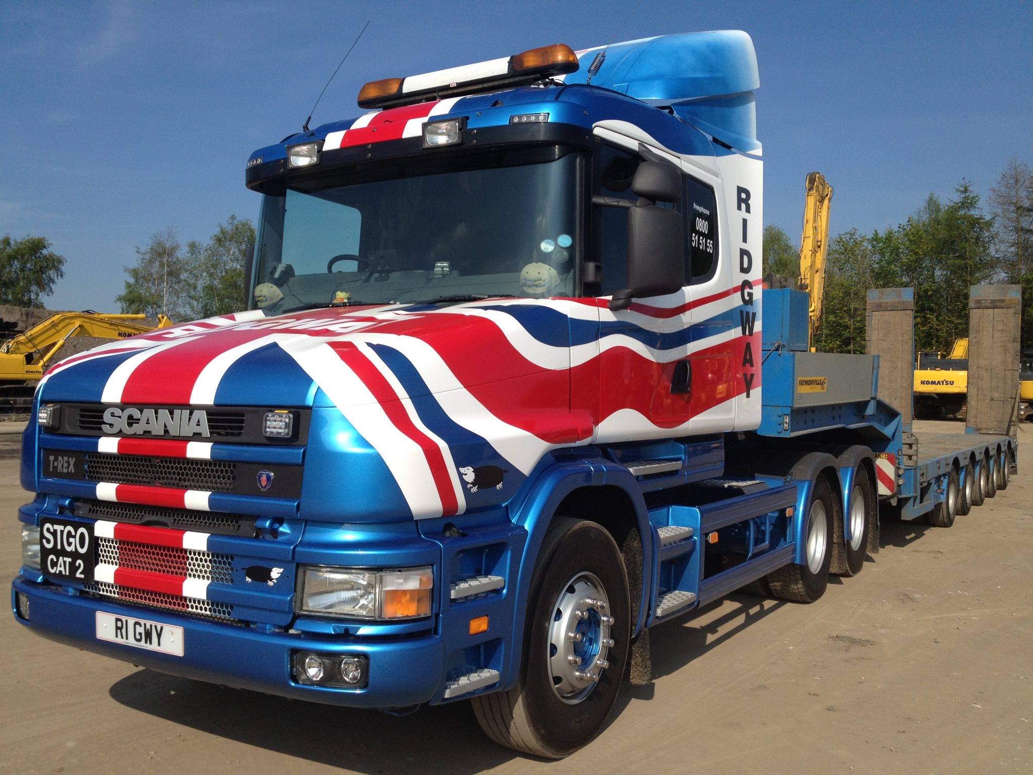 Scania Bull Nose TCab - Ridgway Rentals