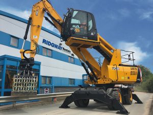 JCB JS20MH high cab waste management hire