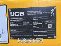 JCB serial plate