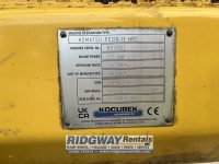 Komatsu PC210 serial plate