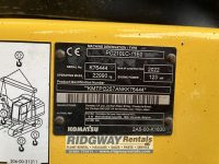 Komatsu PC210 serial plate