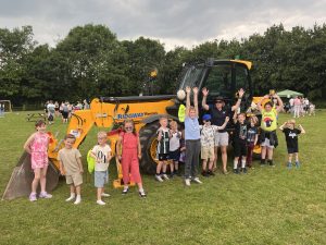 Ridgway Rentals surprises students at Primary School in Oswestry