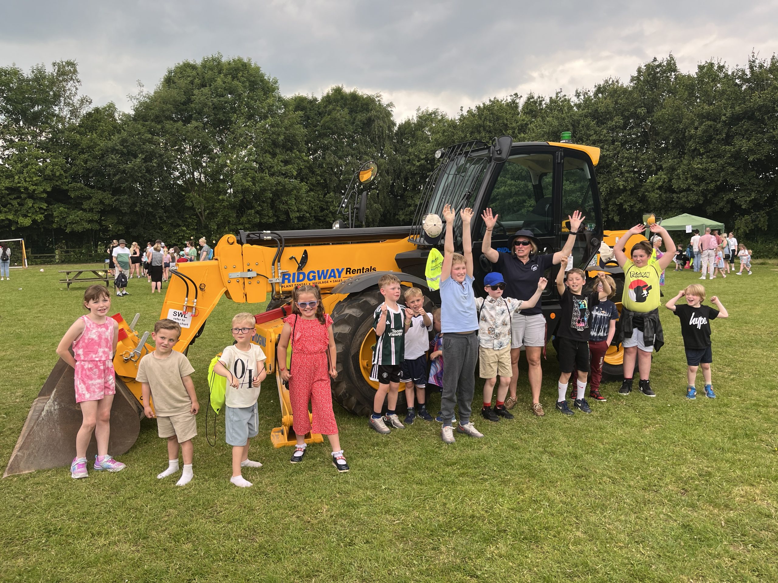 Ridgway Rentals Surprises Students At Primary School In Oswestry