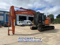 Hitachi ZS225 high cab excavator