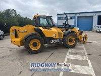 JCB telehandler from the right hand side