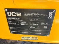 JCB JS220X seral plate